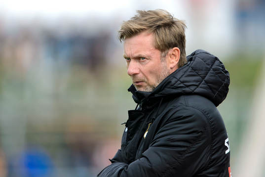 Häckens tränare Peter Gerhardsson