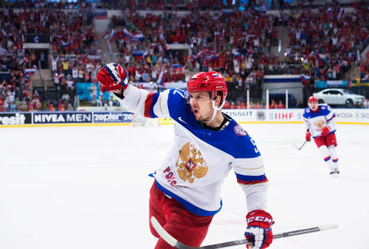 Rysslands Sergei Shirokov jublar