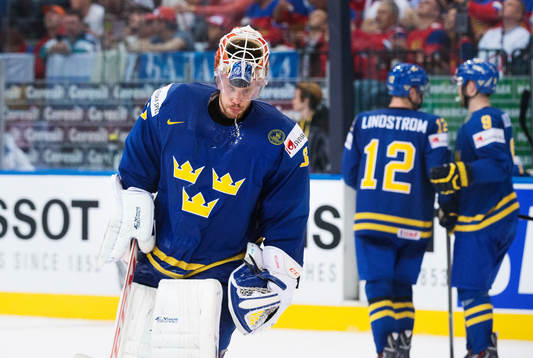 Sveriges målvakt Anders Nilsson