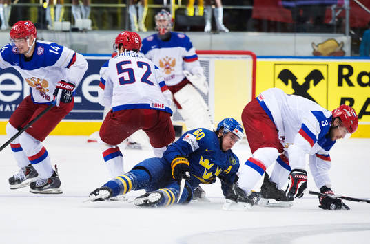 Rysslands Alexander Kutuzov, Sergei Shirokov och Andrei
