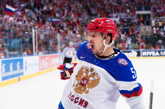 Rysslands Sergei Shirokov jublar
