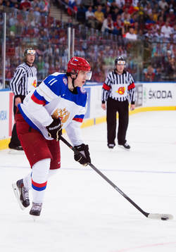 Rysslands Yevgeni Malkin