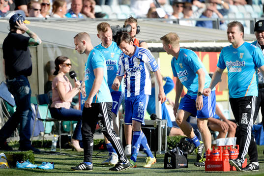 IFK Göteborgs Lasse Vibe byts ut