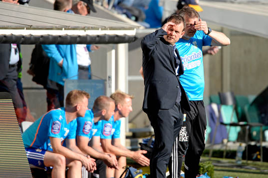 IFK Göteborgs tränare Mikael Stahre och assisterande