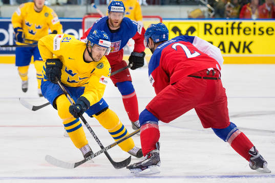 Sveriges Jimmie Ericsson utmanar Tjeckiens Jakub Kindl
