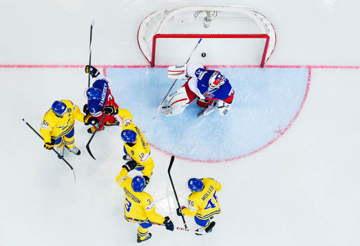 Sveriges Mikael Backlund, Joakim Lindström, Niclas