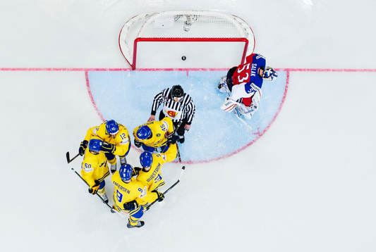 Sveriges Mikael Backlund, Joakim Lindström, Niclas