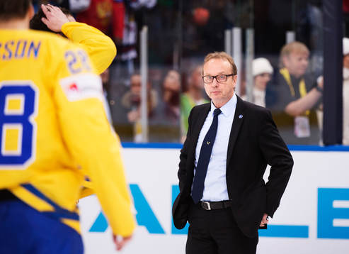 Sveriges förbundskapten Pär Mårts
