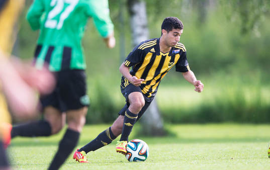 IFK Hässleholms Laif Mirée  i matchen i juniorallsvenskan