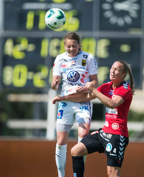 Höjdduell mellan Umeås Elin Landström och Kristianstads