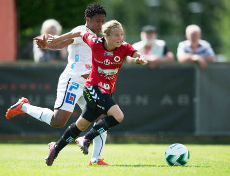 i matchen i damallsvenskan mellan Kristianstad och Umeå i