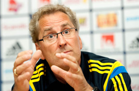 Erik Hamrén, förbundskapten Sverige