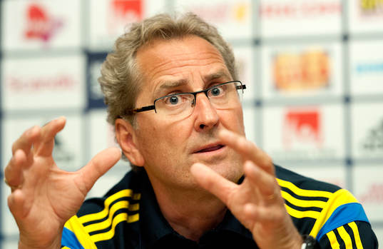 Erik Hamrén, förbundskapten Sverige