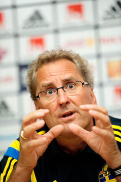 Erik Hamrén, förbundskapten Sverige