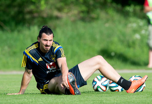 Sveriges Zlatan Ibrahimovic