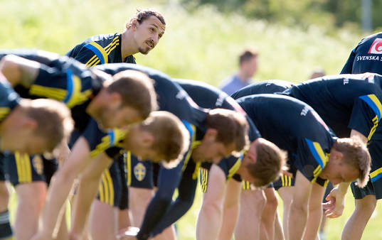 Sveriges Zlatan Ibrahimovic