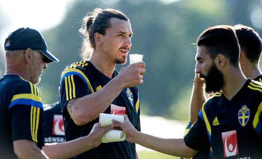 Sveriges Zlatan Ibrahimovic