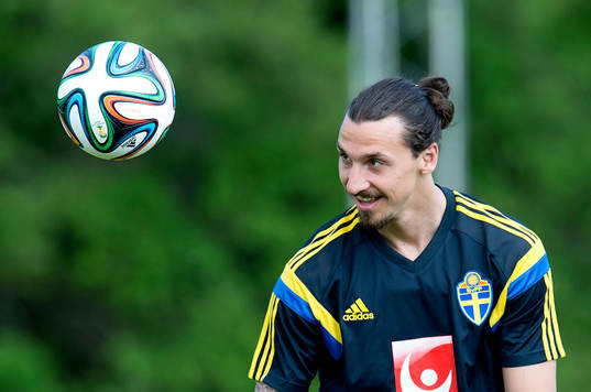 Sveriges Zlatan Ibrahimovic