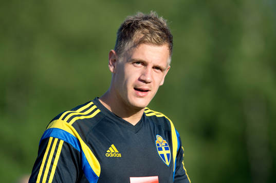 Sveriges målvakt Johan Dahlin