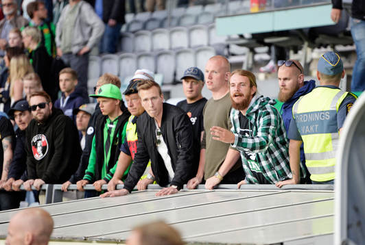 GAIS supportrar var upprörda