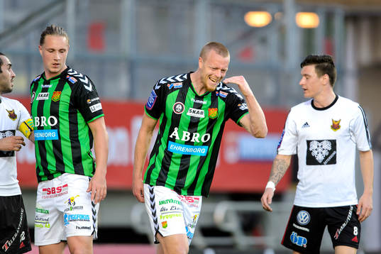 GAIS Marcus Översjö och Björn Andersson deppar