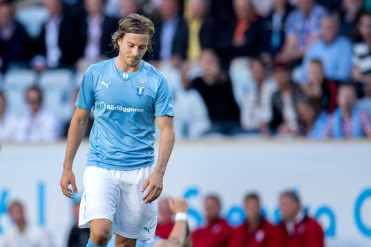 Malmö FFs Markus Halsti deppar