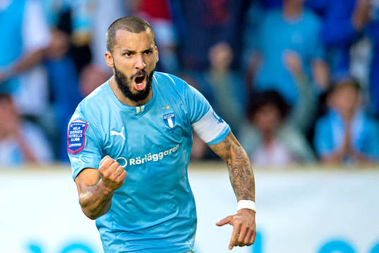 Malmö FFs Guillermo Molins jublar