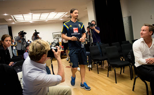 Sveriges Zlatan Ibrahimovic