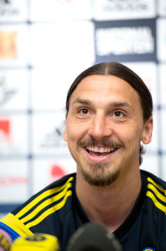 Sveriges Zlatan Ibrahimovic