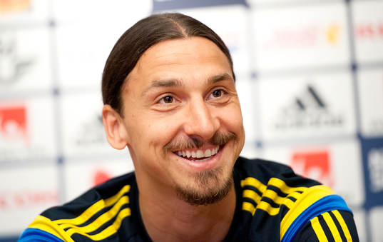 Sveriges Zlatan Ibrahimovic