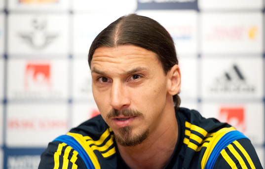 Sveriges Zlatan Ibrahimovic