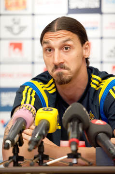 Sveriges Zlatan Ibrahimovic