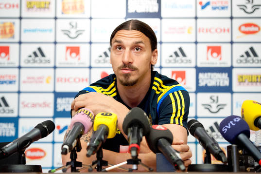 Sveriges Zlatan Ibrahimovic