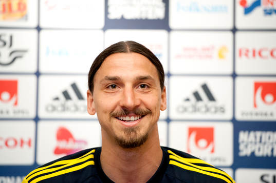 Sveriges Zlatan Ibrahimovic