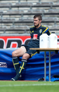 Sveriges Per Nilsson skadad