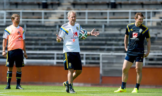 Sveriges förbundskapten Erik Hamrén