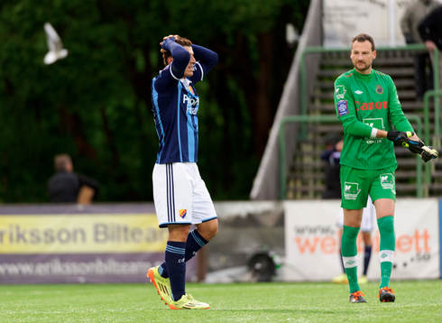 Erton Fejzullahu, Djurgården missar matchens sista