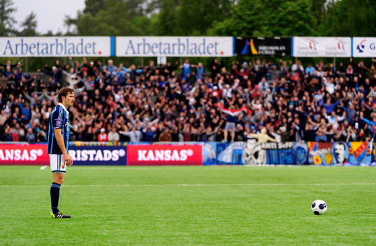 Jesper Arvidsson, Djurgården ska slå en frispark