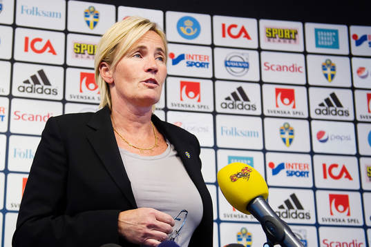 Sveriges assisterande förbundskapten Lilie Persson