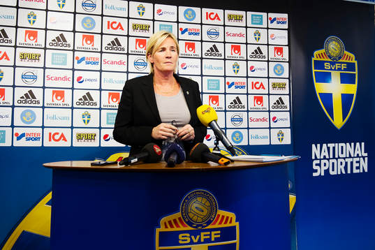Sveriges assisterande förbundskapten Lilie Persson