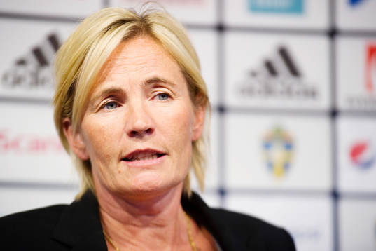 Sveriges assisterande förbundskapten Lilie Persson