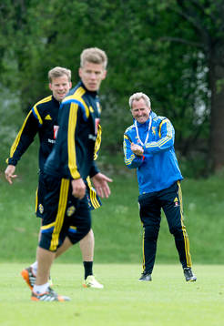Sveriges förbundskapten Erik Hamrén