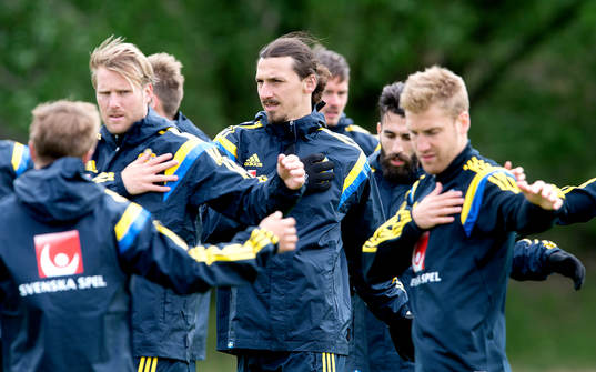 Sveriges Zlatan Ibrahimovic