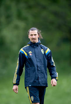 Sveriges Zlatan Ibrahimovic
