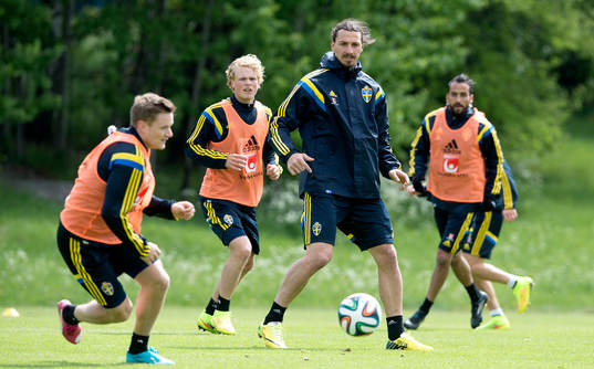 Sveriges Zlatan Ibrahimovic