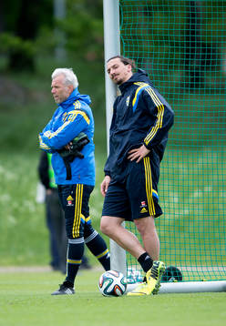 Sveriges Zlatan Ibrahimovic