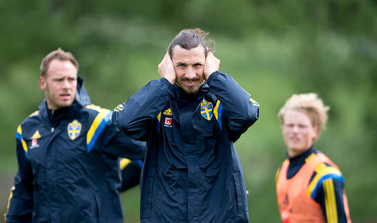 Sveriges Zlatan Ibrahimovic