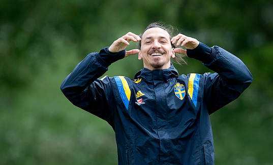 Sveriges Zlatan Ibrahimovic