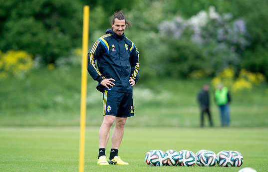 Sveriges Zlatan Ibrahimovic