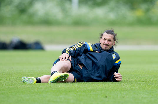 Sveriges Zlatan Ibrahimovic